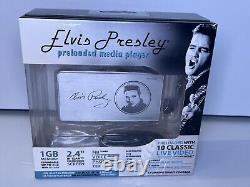 Elvis Presley Preloaded Digital Media Player Zvue (1 GB) Open Box /RARE