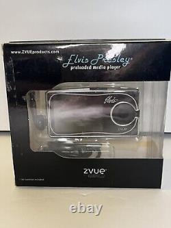Elvis Presley Preloaded Digital Media Player Zvue (1 GB) Open Box /RARE