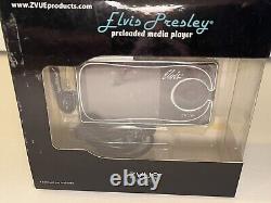 Elvis Presley Preloaded Digital Media Player Zvue (1 GB) Open Box /RARE