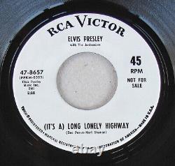 Elvis Presley Promo Long Lonely Highway / I'm Yours Rare Hollywood Pressing