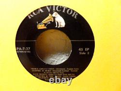 Elvis Presley-Promo Save on RCA EP-SPA 7-27-Very Rare-Very Clean-1 Elvis Track