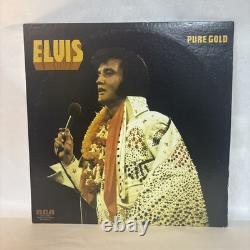 Elvis Presley Pure Gold vinyl record album, RCA 1975 RARE PROMOTIONAL COPY