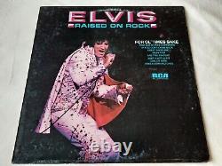Elvis Presley RAISED ON ROCK LP UK 1st press in UK sleeve VERY RARE