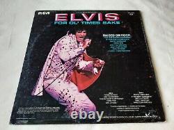 Elvis Presley RAISED ON ROCK LP UK 1st press in UK sleeve VERY RARE