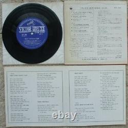 Elvis Presley RARE Christmas Album JAPAN compact 33 E. P Sleeve + Lyric Sheet
