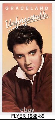 Elvis Presley RARE LARGE MEMORABILIA of 43 items (from 1979-1991)