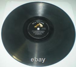 Elvis Presley RARE MEXICO Label RCA VICTOR 78 IT'S NOW OR NEVER MESS OF BLUES