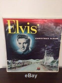 Elvis Presley RARE NEW ZEALAND XMAS ALBUM-DYNAGROOVE RED DOT- ORIGINAL NEAR MINT