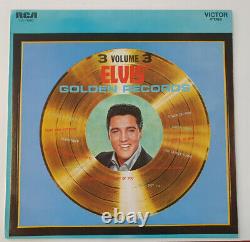 Elvis Presley RARE RED vinyl from EL Salvador Golden records Vol. 3