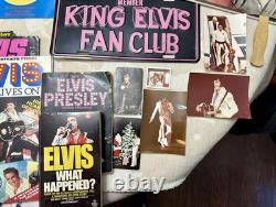 Elvis Presley RARE Vintage Collection / Huge Lot Of Over 50+ Items all from 70's
