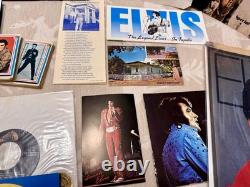 Elvis Presley RARE Vintage Collection / Huge Lot Of Over 50+ Items all from 70's
