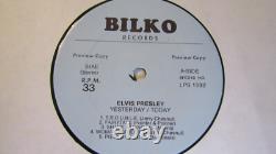 Elvis Presley RARE Yesterday/Today LP withUndubbed VERSIONS, PREVIEW COPY, BLIKO