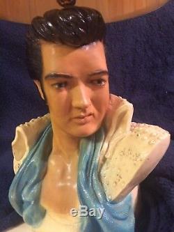 Elvis Presley RARE life size bust Vintage 1970s only 1000 made