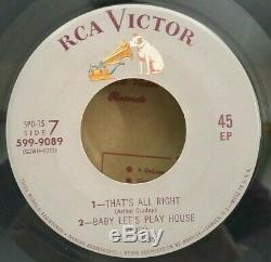 Elvis Presley RCA 559-9089 SPD-15 ELVIS EP (GREAT RARE ROCKABILLY EP-45) OBO