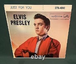 Elvis Presley RCA EPA-4041 Just For You EP Original 1957 Rare NM