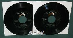 Elvis Presley RCA EPB-1254 2 EP Set Rare Silver Line Original 1956