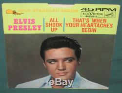 Elvis Presley RCA Gold Standard 447-0618 All Shook Up 45 With Sleeve 1964 NM RARE
