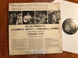 Elvis Presley RCA LPM-1515 Loving You LP original hollywood 2S HA MONO 1957 rare