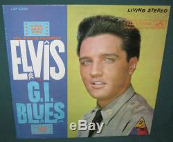 Elvis Presley RCA Marquee GI Blues Cover Display Original RARE 1960 With Mailer