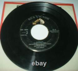 Elvis Presley RCA Victor EPA 4006 Rare Upside Down Label Error Blank RARE 1956