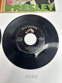 Elvis Presley, RCA Victor, LPM 1254 EPB1254 EPA 747, 2 Disc Set Of 45s Rare
