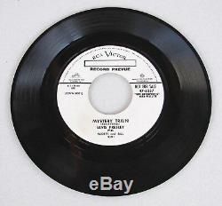 Elvis Presley RECORD PREVUE 1955 PROMO Mystery Train 47-6357 MEGA RARE