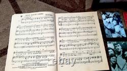 Elvis Presley Rare 1950s Original Sheet Music And Signed Photo 1956