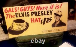 Elvis Presley Rare 1956 Hat From Elvis To Fan And Photos