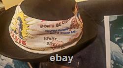 Elvis Presley Rare 1956 Hat From Elvis To Fan And Photos