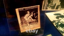 Elvis Presley Rare 1956 Hat From Elvis To Fan With Signed Tag And Photos