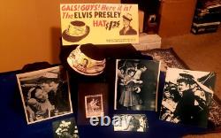 Elvis Presley Rare 1956 Hat From Elvis To Fan With Signed Tag And Photos
