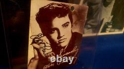 Elvis Presley Rare 1956 Hat From Elvis To Fan With Signed Tag And Photos