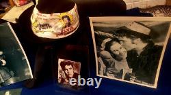 Elvis Presley Rare 1956 Hat From Elvis To Fan With Signed Tag And Photos