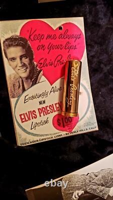 Elvis Presley Rare 1956 Lipstick 1950s Vintage Elvis