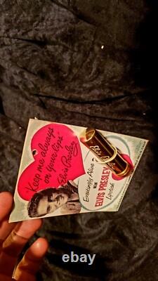 Elvis Presley Rare 1956 Lipstick 1950s Vintage Elvis