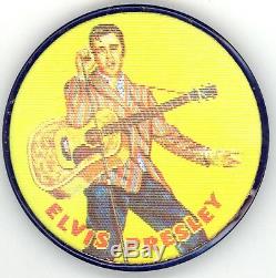 Elvis Presley Rare 1956 Vari-Vue Lenticular Double Image Flicker Button Pin
