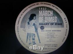 Elvis Presley Rare 1957 March Of Dimes Galaxy Of Stars Lp Ex-nm