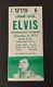 Elvis Presley Rare 1975 Concert Ticket Pontiac Stadium, Michigan. Nye