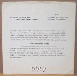 Elvis Presley Rare Canada Pic Sleeve 7 45rpm Milky White Way Gospel Jordanaire