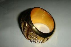 Elvis Presley- Rare Elvis Aron Presley Memorial Tcb Graceland Paperweight Ring