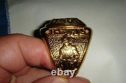 Elvis Presley- Rare Elvis Aron Presley Memorial Tcb Graceland Paperweight Ring