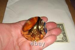 Elvis Presley- Rare Elvis Aron Presley Memorial Tcb Graceland Paperweight Ring