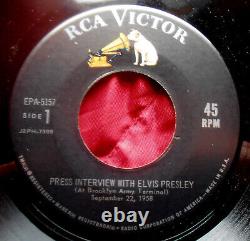 Elvis Presley Rare Ep Elvis Sails Press Conf Gold Standard Series Epa-5157