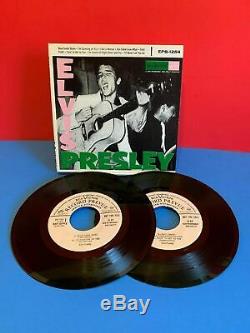 Elvis Presley Rare Epb 1254 Record Gatefold Sleeve Promo Not For Sale 2 Records