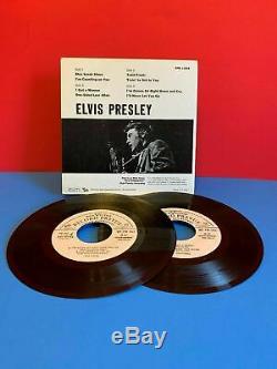 Elvis Presley Rare Epb 1254 Record Gatefold Sleeve Promo Not For Sale 2 Records