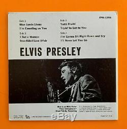 Elvis Presley Rare Epb 1254 Record Gatefold Sleeve Promo Not For Sale 2 Records