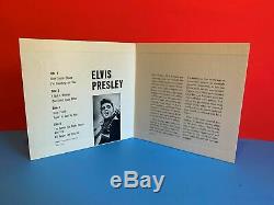 Elvis Presley Rare Epb 1254 Record Gatefold Sleeve Promo Not For Sale 2 Records