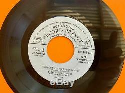 Elvis Presley Rare Epb 1254 Record Gatefold Sleeve Promo Not For Sale 2 Records
