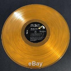 Elvis Presley Rare Experimental Yellow Vinyl Moody Blue Lp 1977 Nice! 33 45