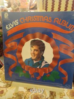 Elvis Presley Rare Green Back Christmas LP Sealed
